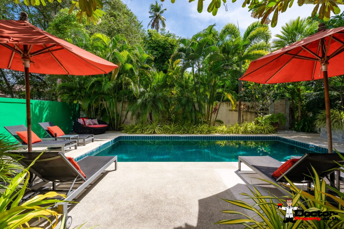 4 Bedroom Pool Villa – Thong Krut – Koh Samui – for sale